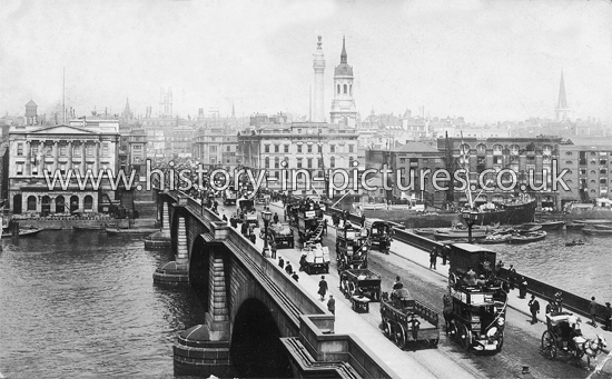 London Bridge, London. c.1904